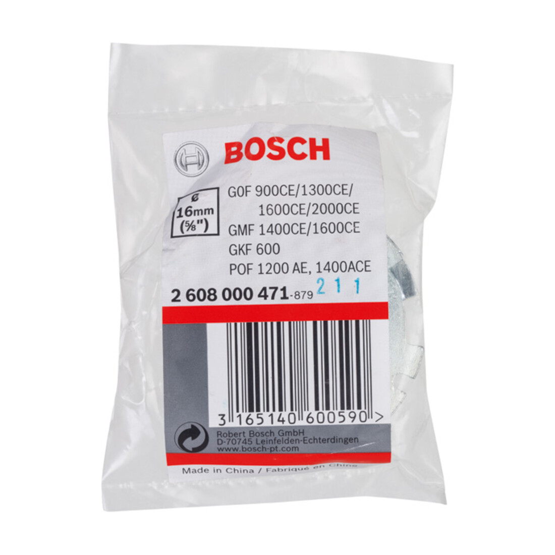 Bosch Manicotto di copiatura per frese, con fissaggio rapido