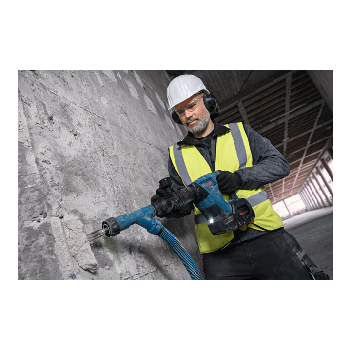 Bosch Marteau perforateur sans fil SDS max GSH 18V-5 dans XL-BOXX
