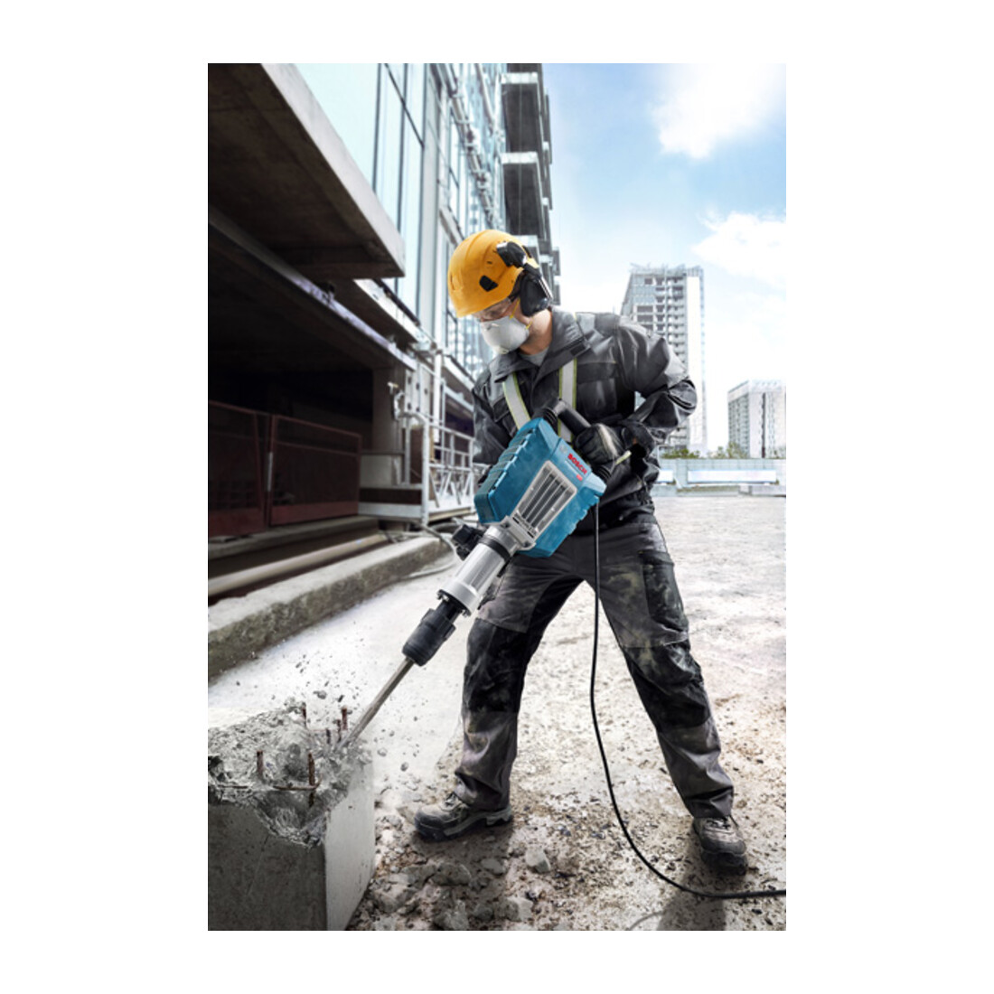 Bosch Marteau-piqueur GSH 14 C en coffret artisan