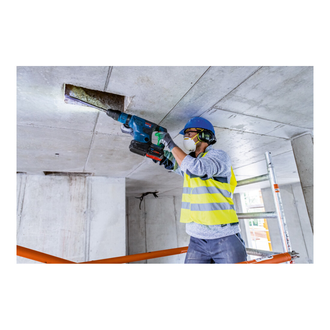 Bosch Martello perforatore a batteria BITURBO con SDS max GBH 18 V-36 C