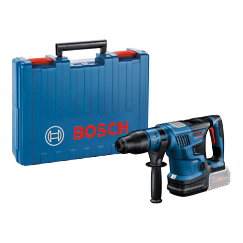 Bosch Martello perforatore a batteria BITURBO con SDS max GBH 18 V-36 C, Solo Version, valigetta per professionisti