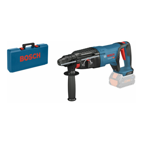 Bosch Martello perforatore a batteria con SDS plus GBH 18 V-26 D Solo Version in valigetta per professionisti