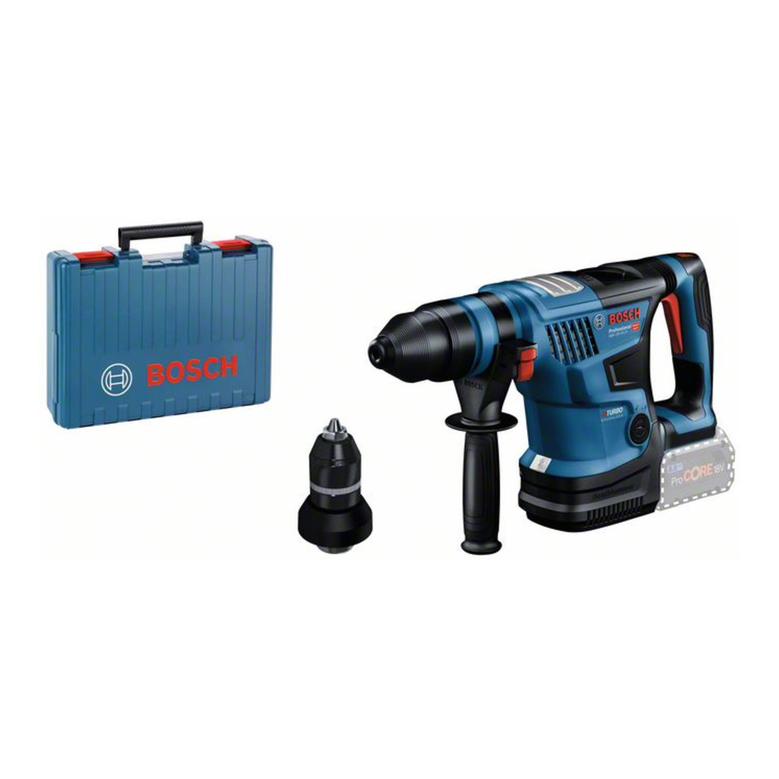 Bosch Martello perforatore a batteria con SDS plus GBH 18 V-34 CF, Solo Version