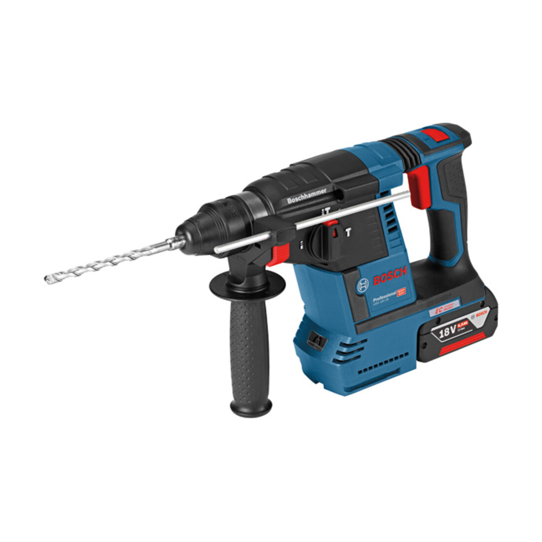 Bosch Martello perforatore a batteria con SDS plus GBH 18V-26 Solo Version L-BOXX