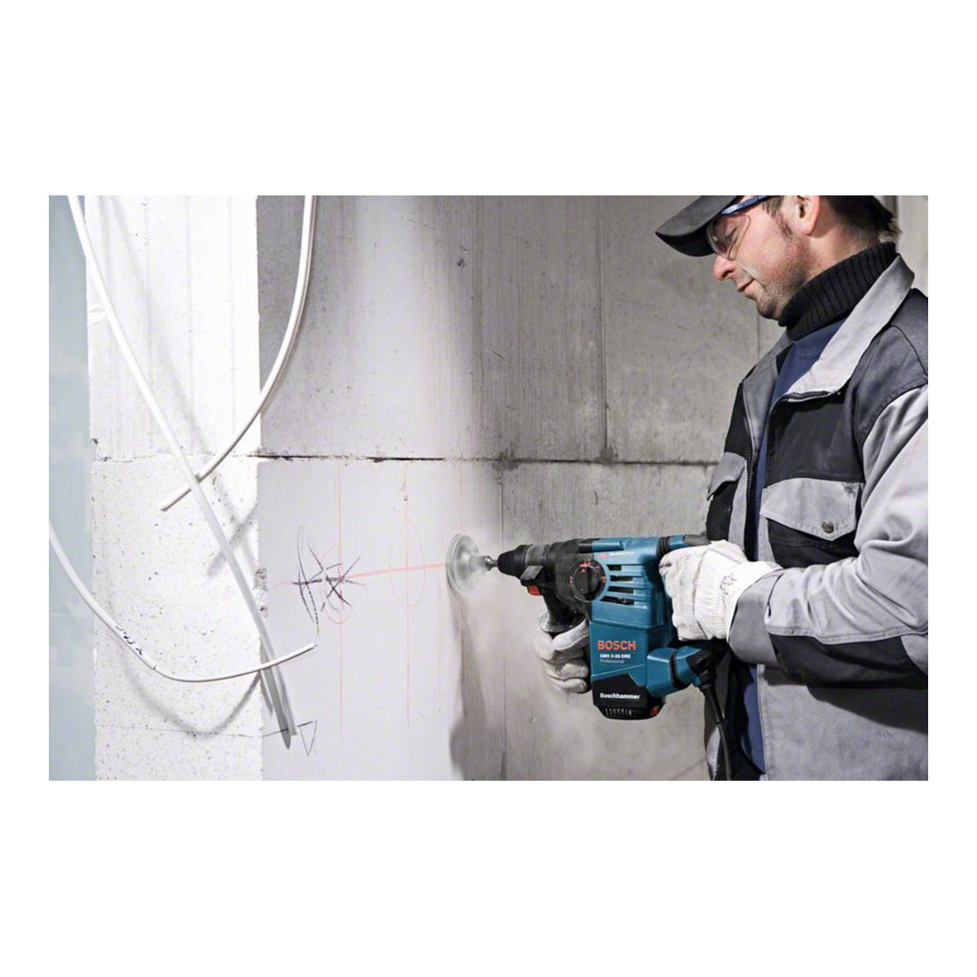 Bosch Martello perforatore con SDS plus GBH 3-28 DRE valigetta per professionisti