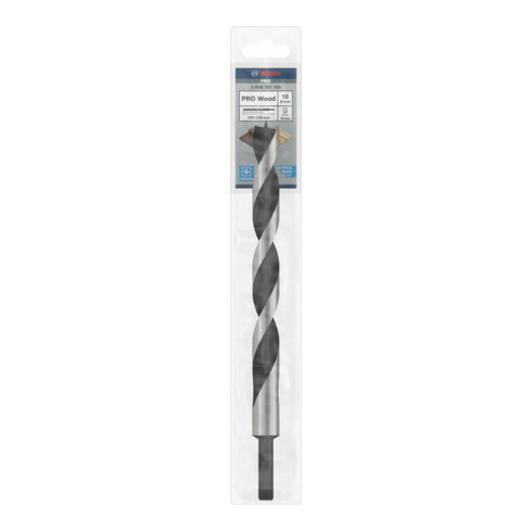 Bosch Maschinenholzbohrer M-Spitze 18 x 250 mm d 10 mm