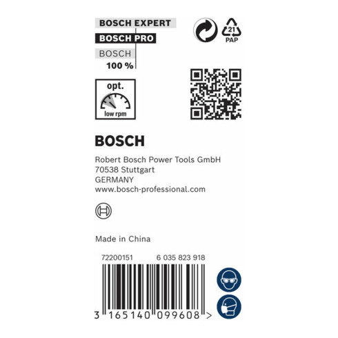 Bosch Maschinenholzbohrer M-Spitze 20 x 250 mm d 10 mm