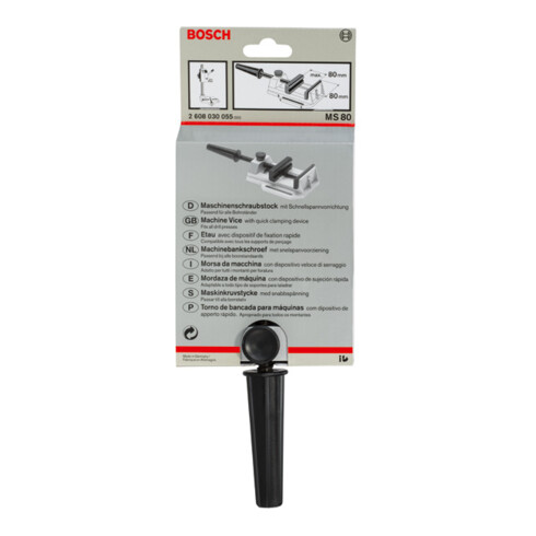 Bosch Maschinenschraubstock MS 80 95 mm 80 mm 80 mm