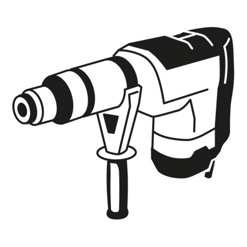 Bosch Mèche interchangeable SDS plus compatible avec GBH 4 DFE GBH 4 DSC PBH 300 E