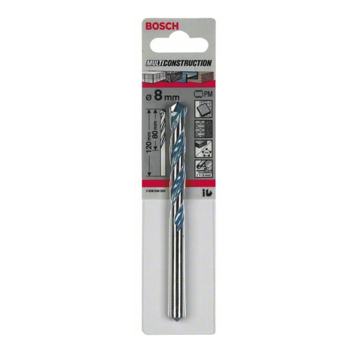 Bosch Mehrzweckbohrer CYL-9 Multi Construction 5 x 200 x 250 mm