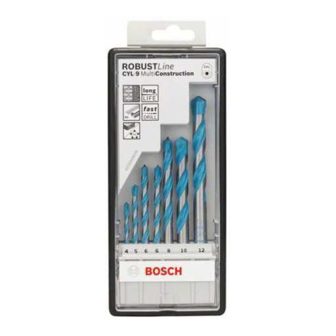 Bosch Mehrzweckbohrer-Robust Line-Set CYL-9 Multi Construction, 4 - 12 mm