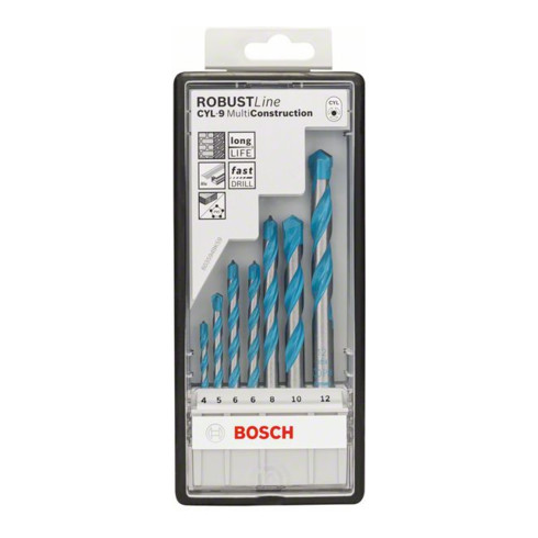 Bosch Power Tools Bohrer-Set 7-tlg. Robustline 2607010543