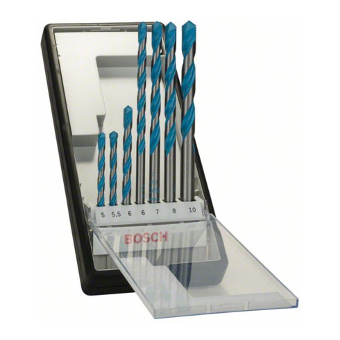 Bosch Mehrzweckbohrer-Robust Line-Set CYL-9 Multi Construction 7-teilig 5 - 10 mm