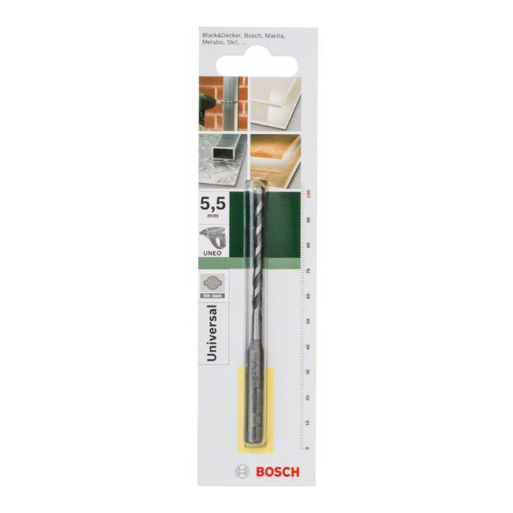 Bosch Mehrzweckbohrer SDS-Quick, 5,5 x 100 mm