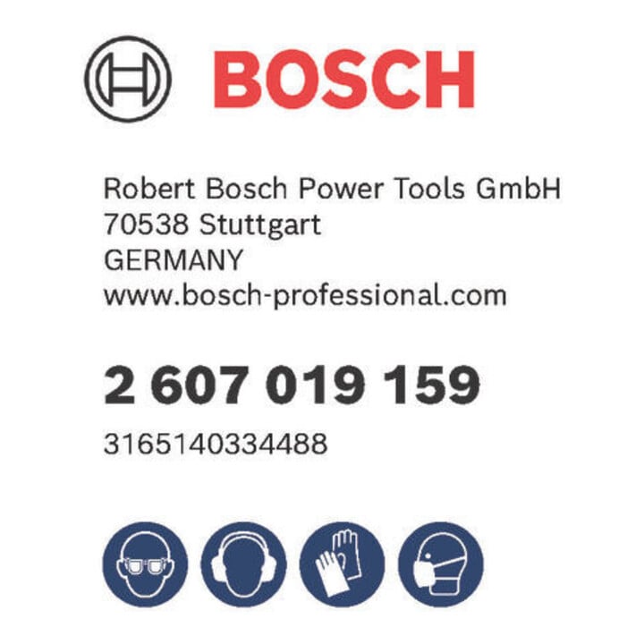 Bosch Meißel-Set mit SDS plus 3-teilig 250 250 260 x 20 40 mm