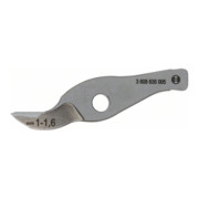 Bosch mes recht tot 1,6 mm voor Bosch snijschaar GSZ 160 Professional