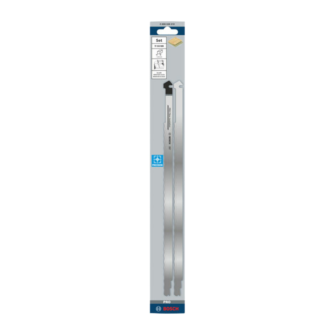 Bosch Messer-Set TF 350 WM 2-teilig für Isolationsmaterialien