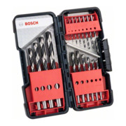Bosch metaal spiraalboormachine HSS set PointTeQ DIN 338 18-delig ToughBox