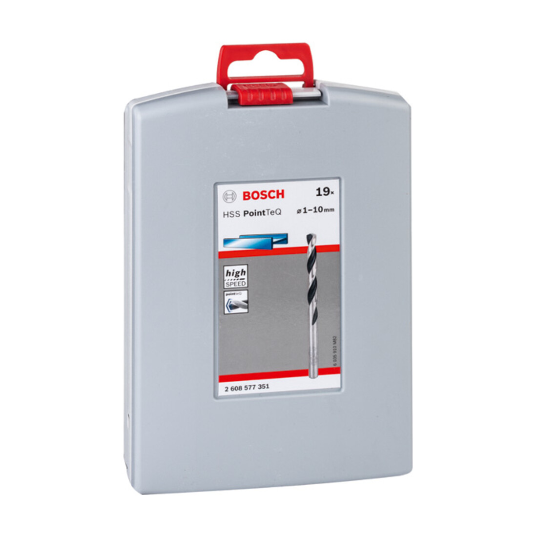 Bosch metaal-draaiboren HSS set PointTeQ DIN 338 19-delig ProBox