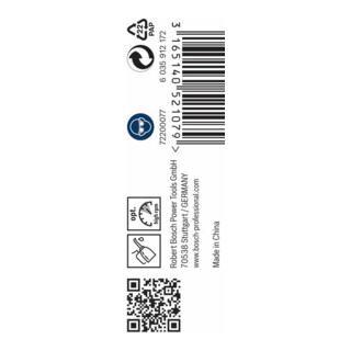 Bosch metaalboor HSS-Co DIN 338