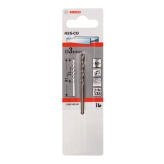 Bosch metaalboor HSS-Co DIN 338