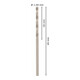Bosch metaalboor HSS-G DIN 338 1,4 x 18 x 40 mm-5