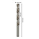 Bosch metaalboor HSS-G DIN 338 10,5 x 87 x 133 mm-5