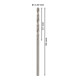 Bosch metaalboor HSS-G DIN 338 2,2 x 27 x 53 mm-5