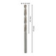 Bosch metaalboor HSS-G DIN 338 4,1 x 43 x 75 mm-5