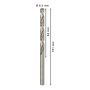 Bosch metaalboor HSS-G, DIN 338, 6,5 x 63 x 101 mm-5