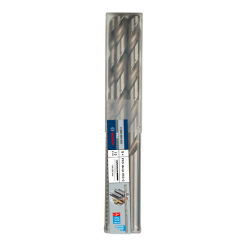 Bosch metaalboor HSS-G DIN 340 13 x 134 x 205 mm