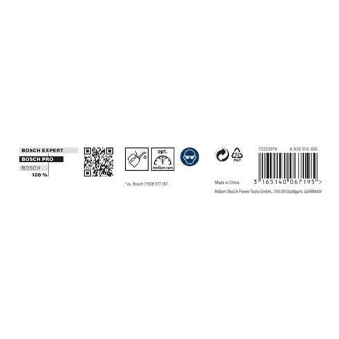 Bosch metaalboor HSS-G, DIN 340, 9 x 115 x 175 mm