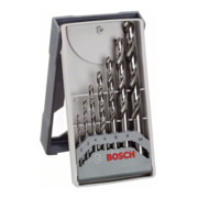 Bosch metaalboorset Mini X-Line HSS-G DIN 338 135°, 7 delig 2 - 10 mm