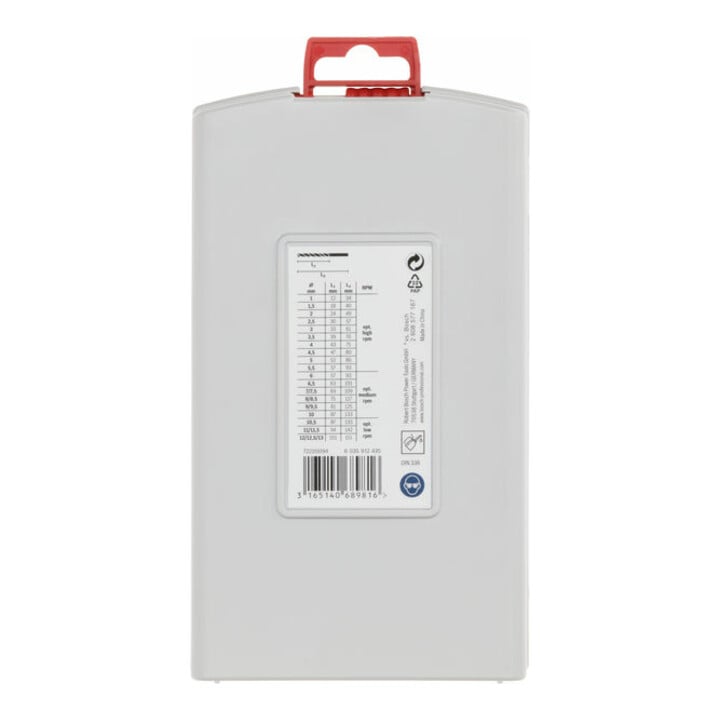 Bosch metaalboren set HSS-G ProBox 25-delig DIN 338 135° 1-13 mm