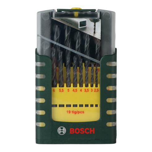 Bosch metaalboren set HSS-R, 19 stuks