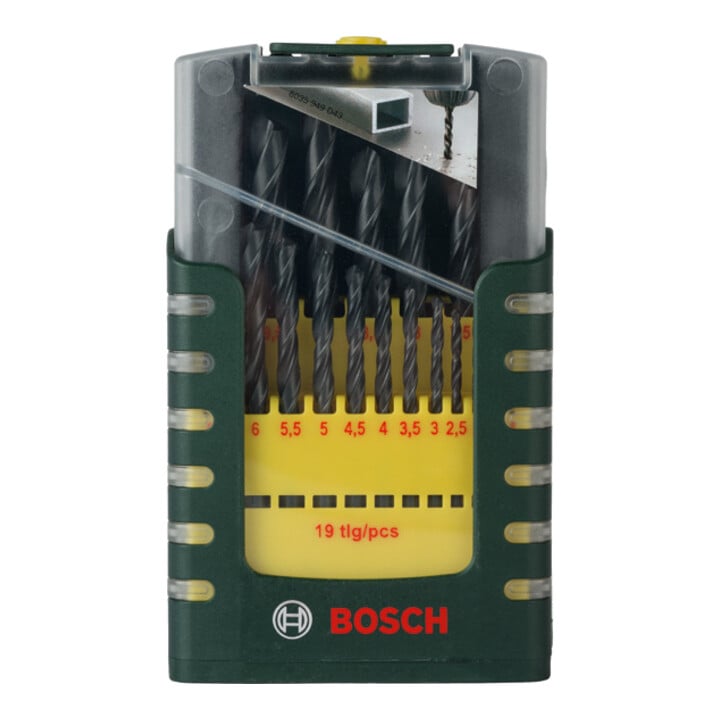 Bosch metaalboren set HSS-R, 19 stuks