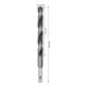 Bosch Metal HSS Spiralbohrer, 10 x 87 x 133 mm, HEX 1/4 Schaft