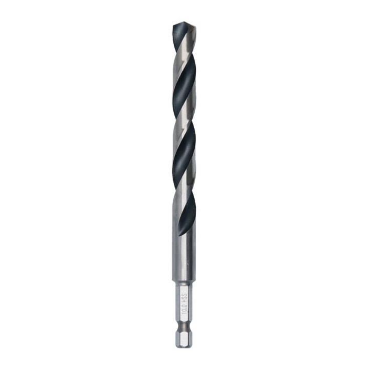 Bosch Metal HSS Spiralbohrer, 10 x 87 x 133 mm, HEX 1/4 Schaft