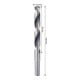 Bosch Metal HSS Spiralbohrer, 11,5 x 94 x 142 mm, CYL Reduzierter Schaft