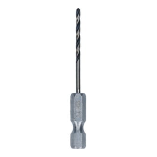 Bosch Metal HSS Spiralbohrer, 2 x 24 x 60 mm, HEX 1/4 Schaft