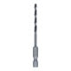 Bosch Metal HSS Spiralbohrer, 3,2 x 36 x 75 mm, HEX 1/4 Schaft
