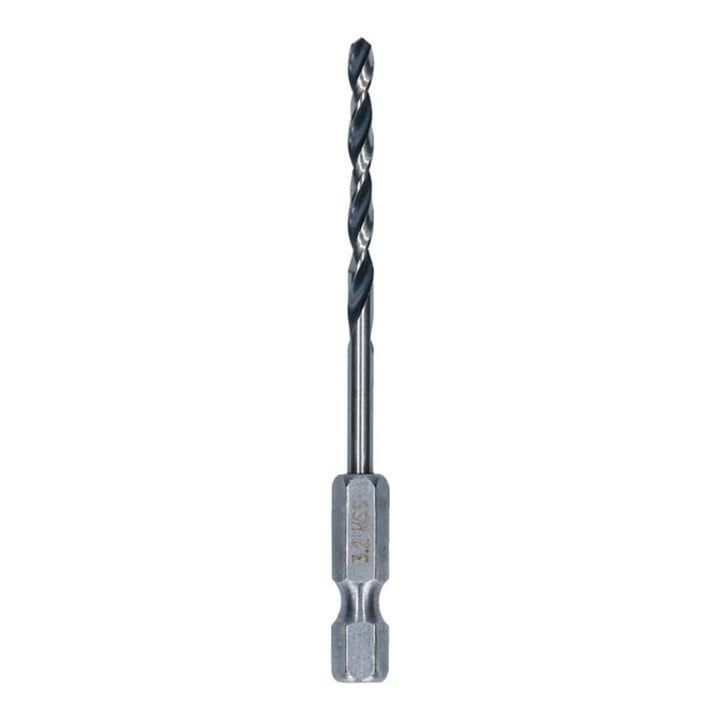 Bosch Metal HSS Spiralbohrer, 3,2 x 36 x 75 mm, HEX 1/4 Schaft