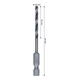 Bosch Metal HSS Spiralbohrer, 3,3 x 36 x 75 mm, HEX 1/4 Schaft