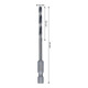 Bosch Metal HSS Spiralbohrer, 3,5 x 39 x 79 mm, HEX 1/4 Schaft