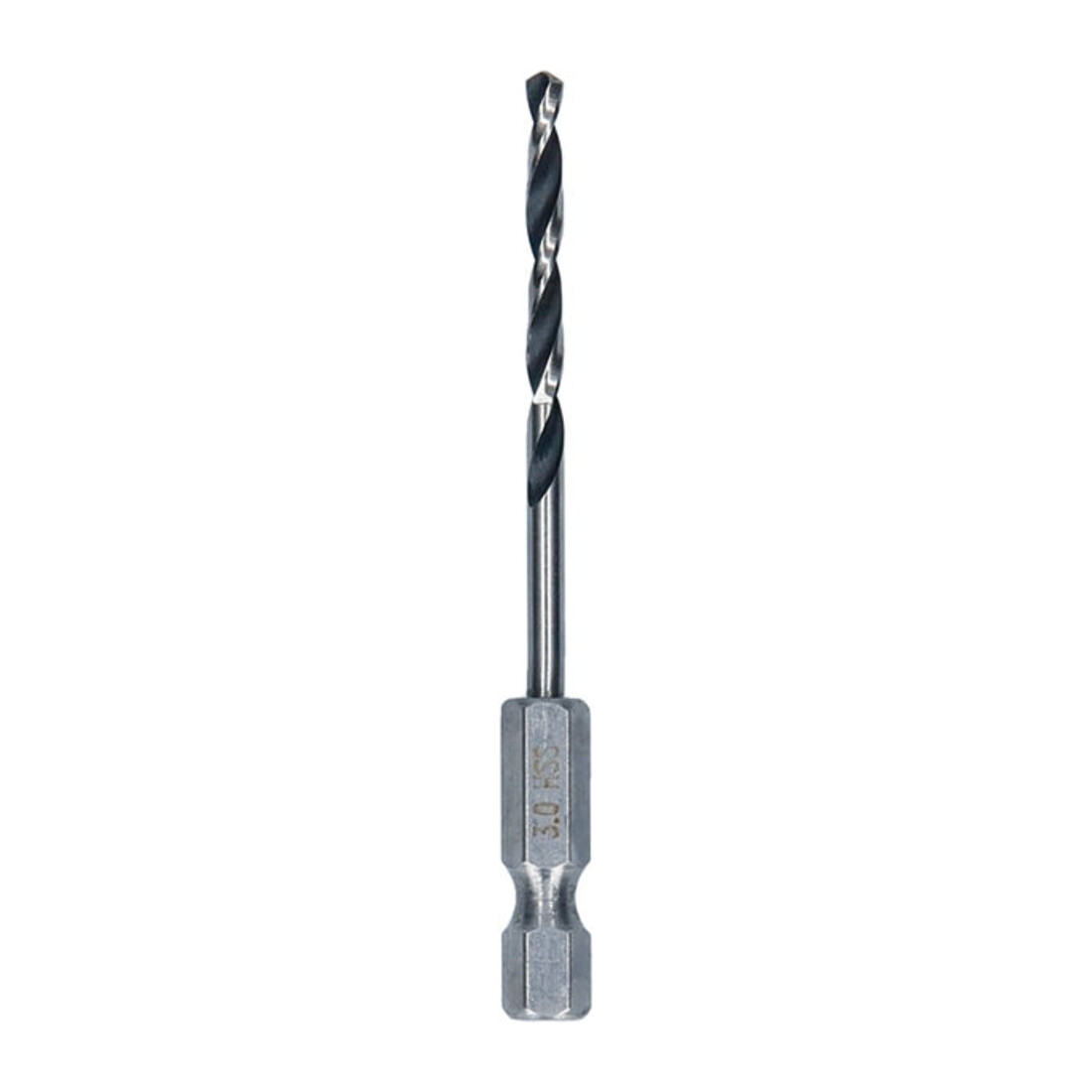 Bosch Metal HSS Spiralbohrer, 3 x 33 x 72 mm, HEX 1/4 Schaft