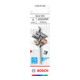 Bosch Metal HSS Spiralbohrer, 5 x 52 x 86 mm, CYL-Schaft