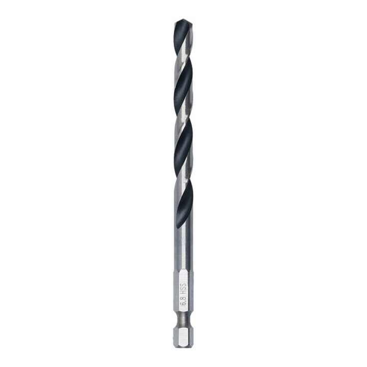 Bosch Metal HSS Spiralbohrer, 6,8 x 69 x 109 mm, HEX 1/4 Schaft