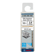 Bosch Metallbohrer HSS-Co DIN 338 2,8 x 33 x 61 mm-4