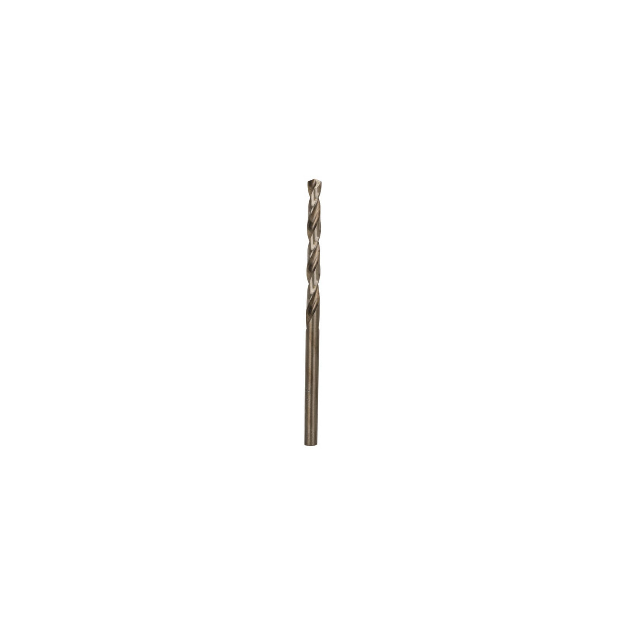 BOSCH Metallbohrer HSS-Co, DIN 338, 4 x 43 x 75 mm