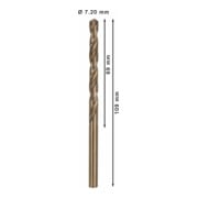 Bosch Metallbohrer HSS-Co DIN 338 7,2 x 69 x 109 mm-5